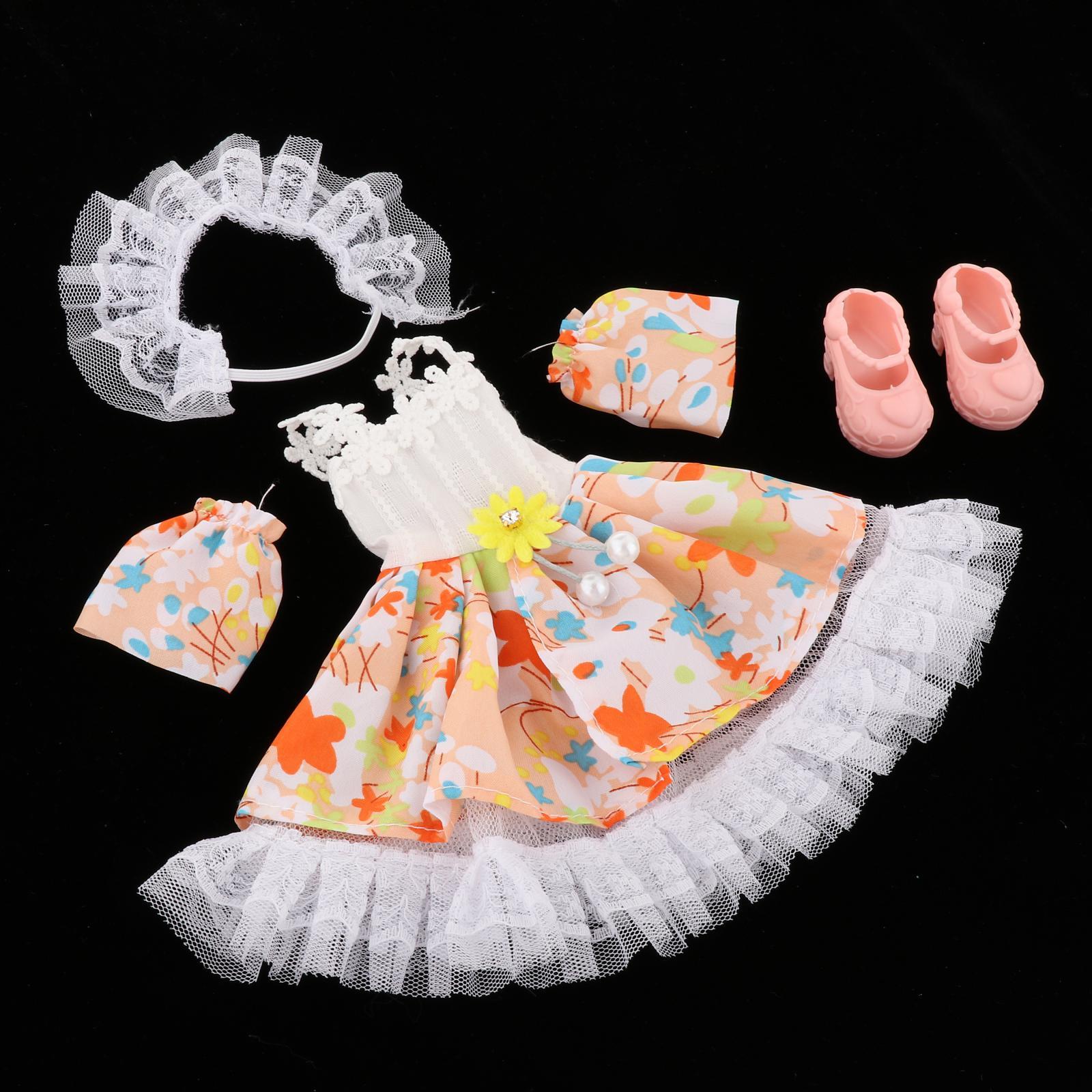 Doll Clothes BJD Doll Newborn Dolls Dress Casual Wear Dolls Accessories