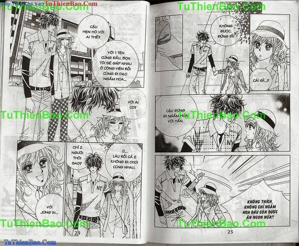 tiểu tử quậy bản đẹp - become habituated to kiss chapter 5 14