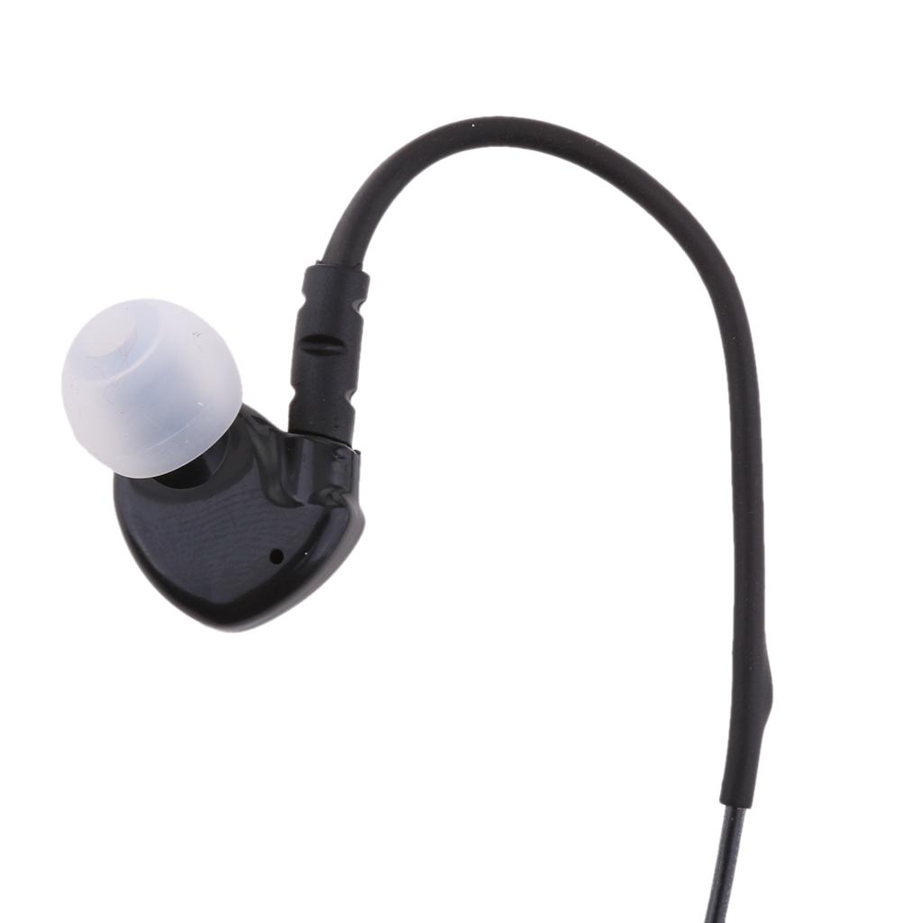 In-Ear Headset Earhook Earpiece PTT for Baofeng UV-5R/5RE ,Kenwood Two Way Radios Walkie Talkie