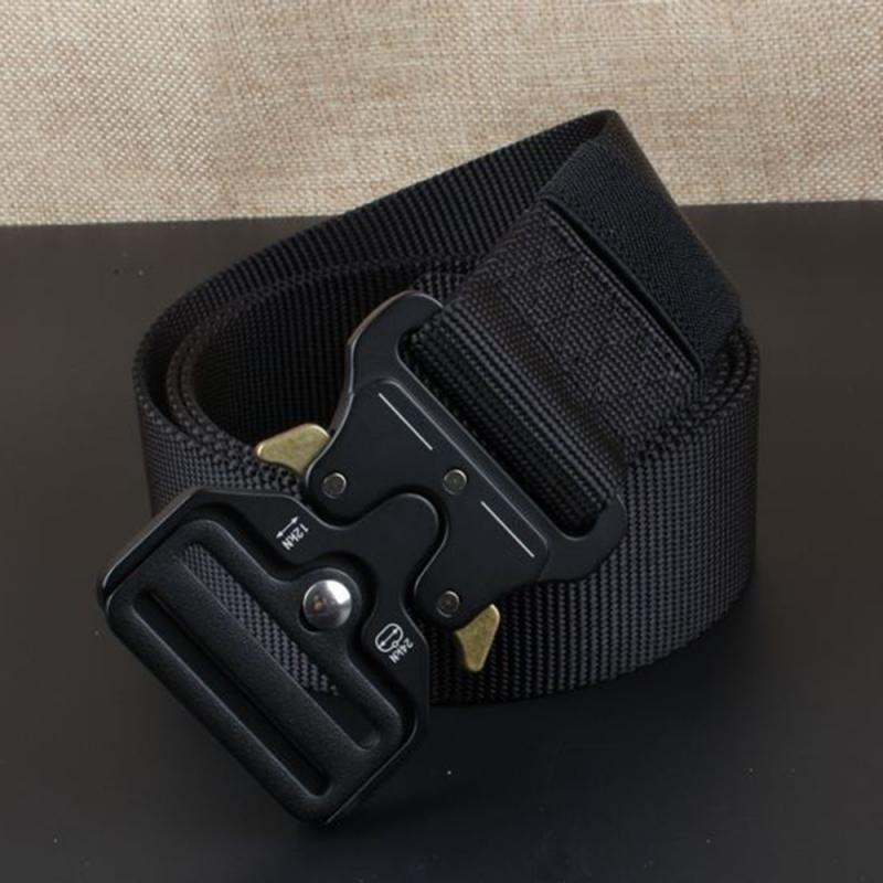 4.3Cm Thật Nylon Mới Cobra Nam Ngoài Trời Chiến Thuật Dây Dành Cho Quân Sự Người Hâm Mộ Chiến Đấu Thắt Lưng Gõ Tắt Khẩn Cấp Sinh Tồn dây