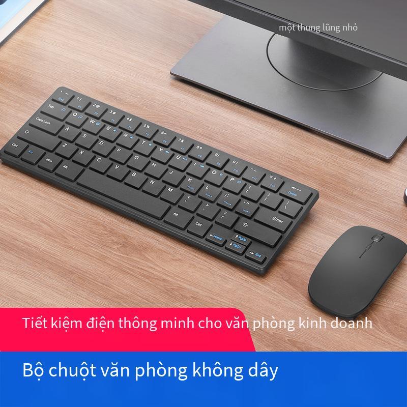 Phong cách mới nhất ma sói bùng nổ quang điện không dây sô cô la máy tính xách tay siêu mỏng tại nhà văn phòng trung lập điểm phím chuột bộ