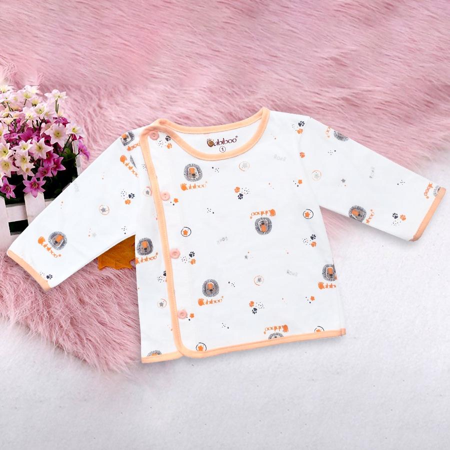 Áo sơ sinh Bác sĩ tay dài in hình cute 100% cotton - B147