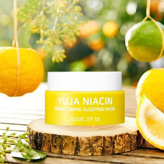 Mặt Nạ Ngủ Dưỡng Trắng Some By Mi Yuja Niacin 30 Days Miracle Brightening Sleeping 15g [Size mini]