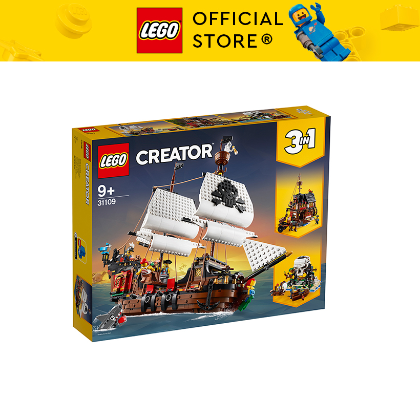 Đồ chơi lắp ráp LEGO CREATOR Tàu cướp biển 31109