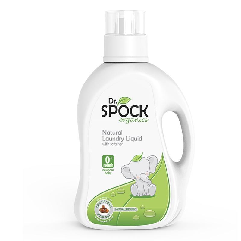 Nước giặt xả thiên nhiên Dr. Spock Organics 800ml/2000ml