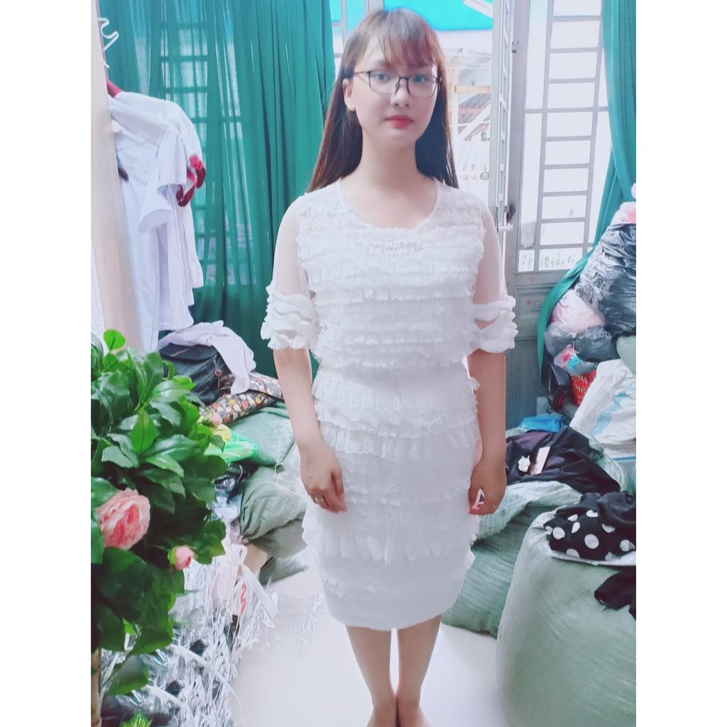 Đầm ren đi tiệc 65-85kg