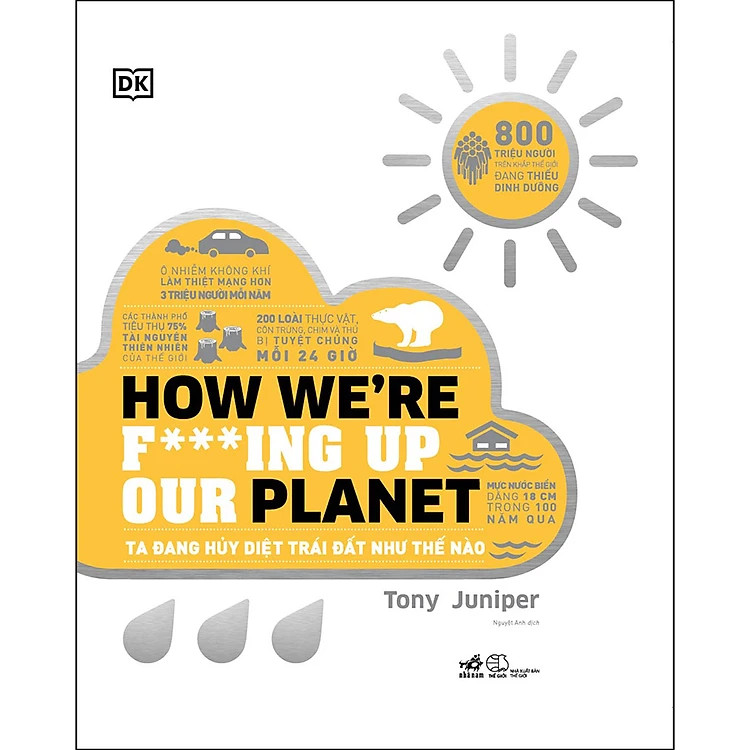 (Bìa Cứng) How We’re F***Ing Up Our Planet - Ta Đang Hủy Diệt Trái Đất Như Thế Nào - Tony Juniper - Nguyệt Anh dịch
