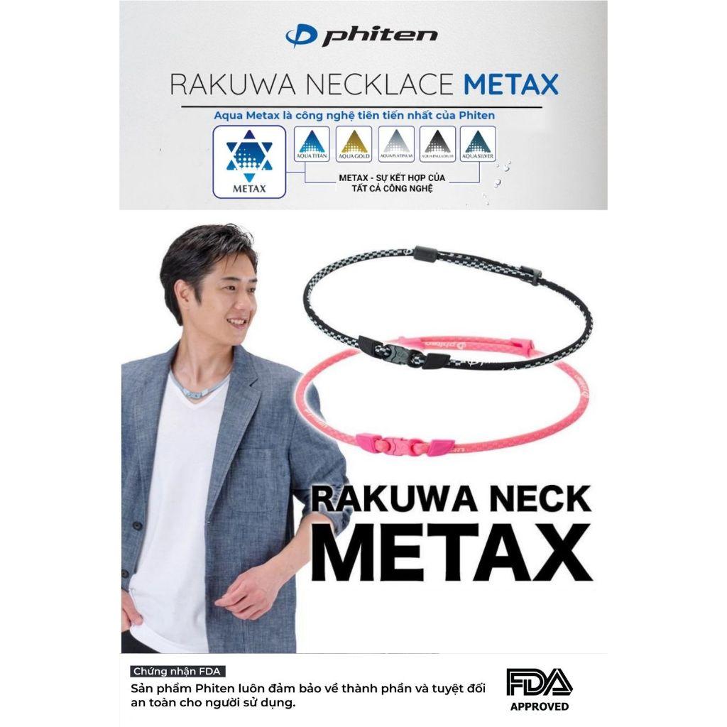 [MỚI] Vòng cổ Phiten Metax rakuwa necklace