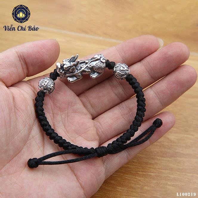 Vòng tay Tỳ Hưu Thiên Lộc mix lục tự minh chú, Lắc tay cho nam