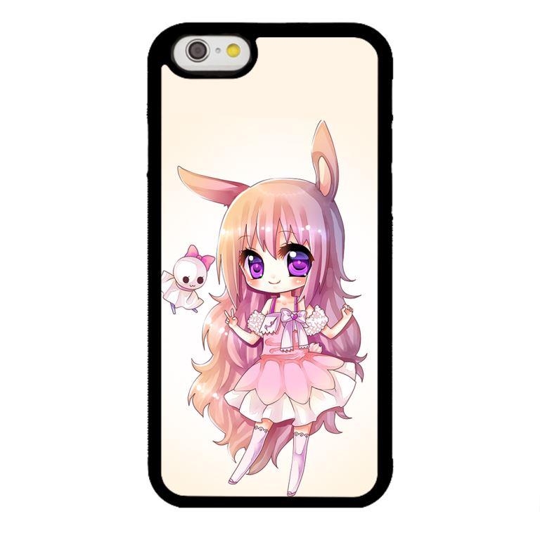 Ốp lưng dành cho Iphone 6 Ani Tai Thỏ - Hàng Chính Hãng