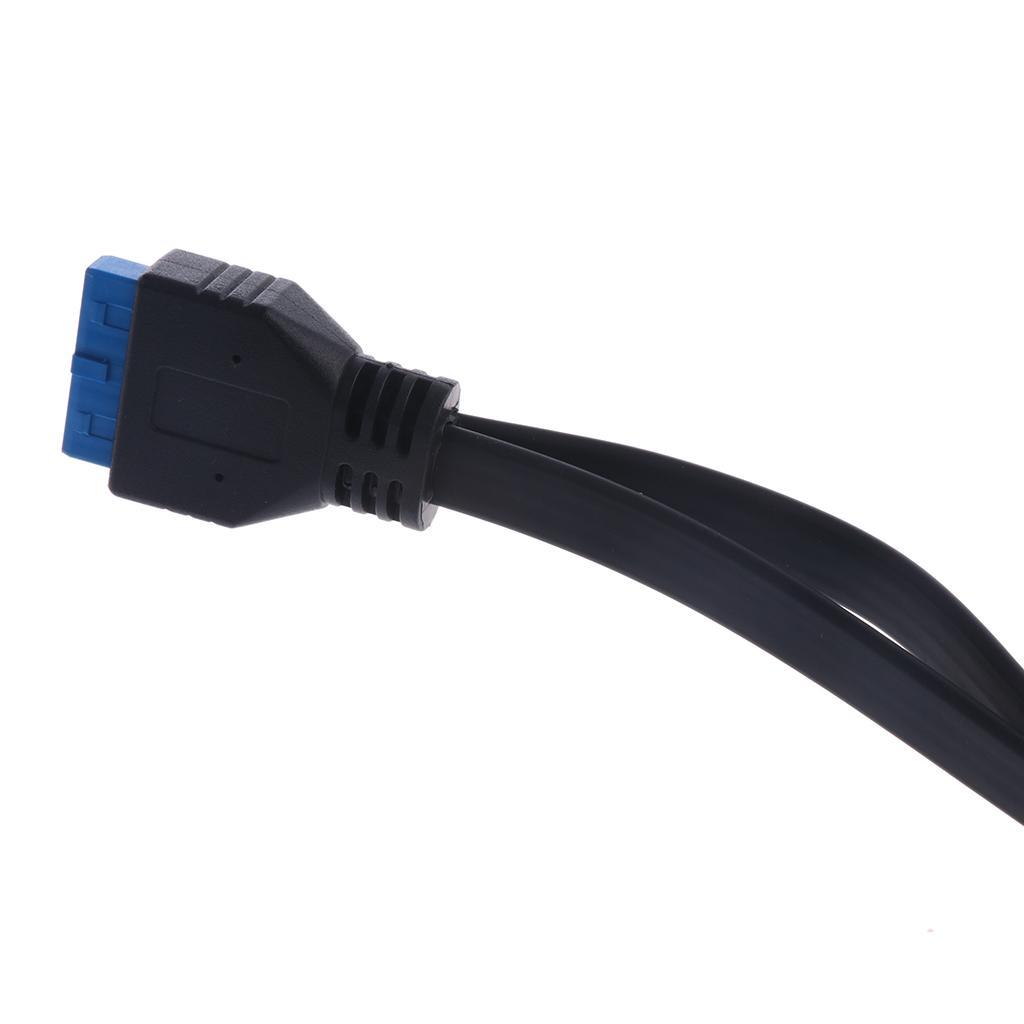 0.5M/19.69inch 20 Pin Motherboard Cable Female to Female Header Extender