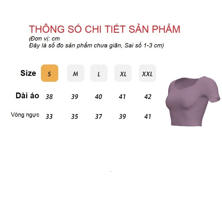 Set quần áo tập gym yoga Linda 2 món, áo croptop ngắn tay có mút đệm và quần đùi 2 lớp ôm body, tôn dáng