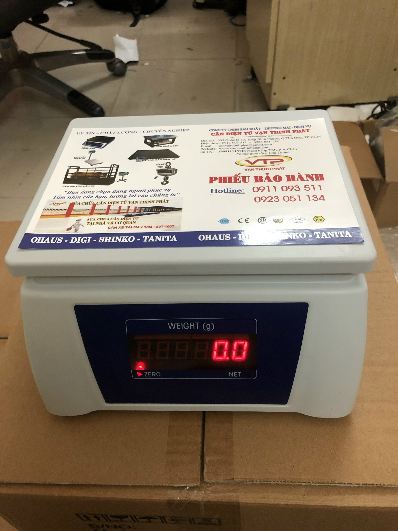 Cân Điện Tử Chống Nước CUB 3 kg