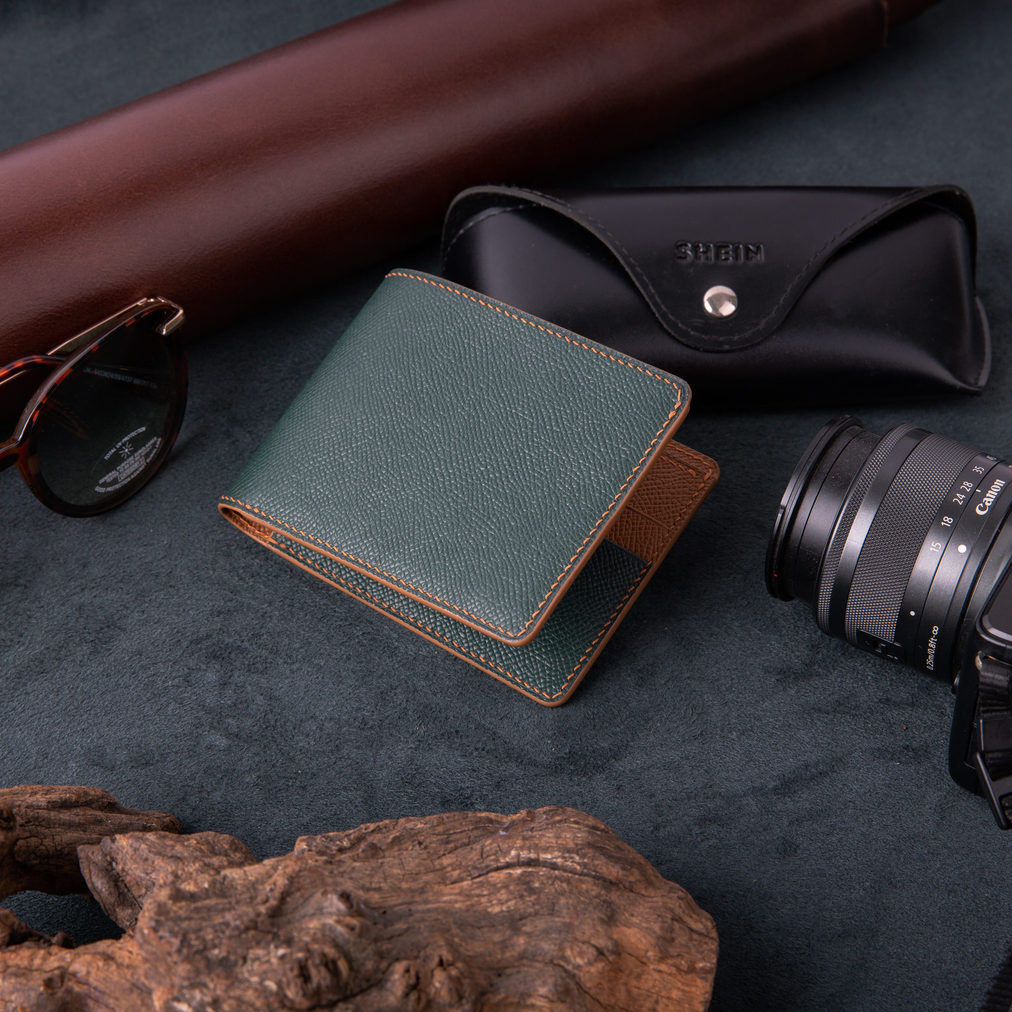 Ví nam ngang nhỏ  - Màu Nâu Bò