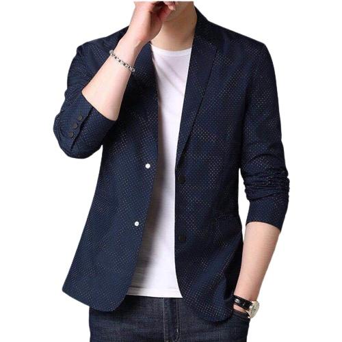 Áo Khoác Blazer Nam Hàn Quốc, Áo Vest nam Blazer chất linen bột cao cấp