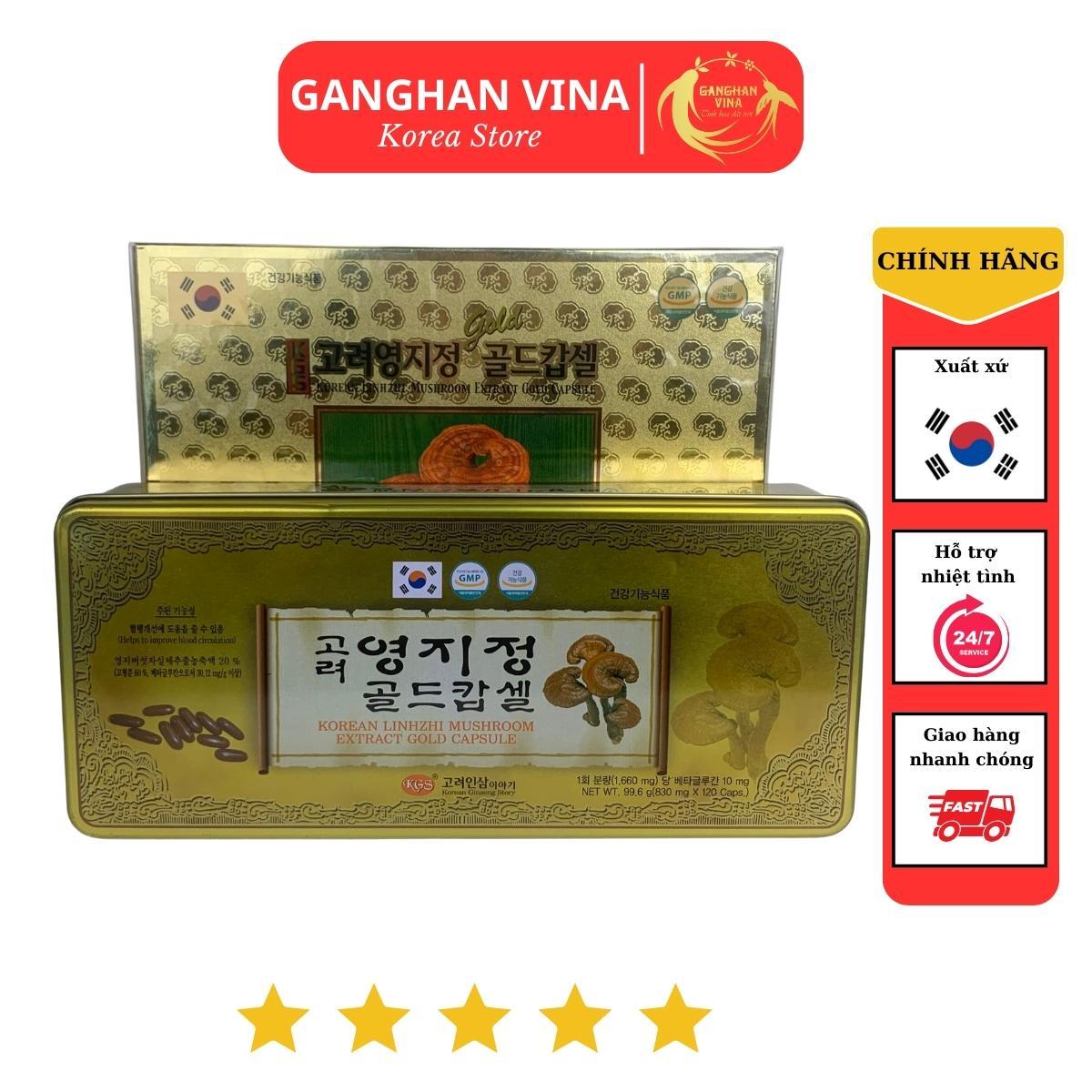 Viên Linh Chi Hàn Quốc Kgs