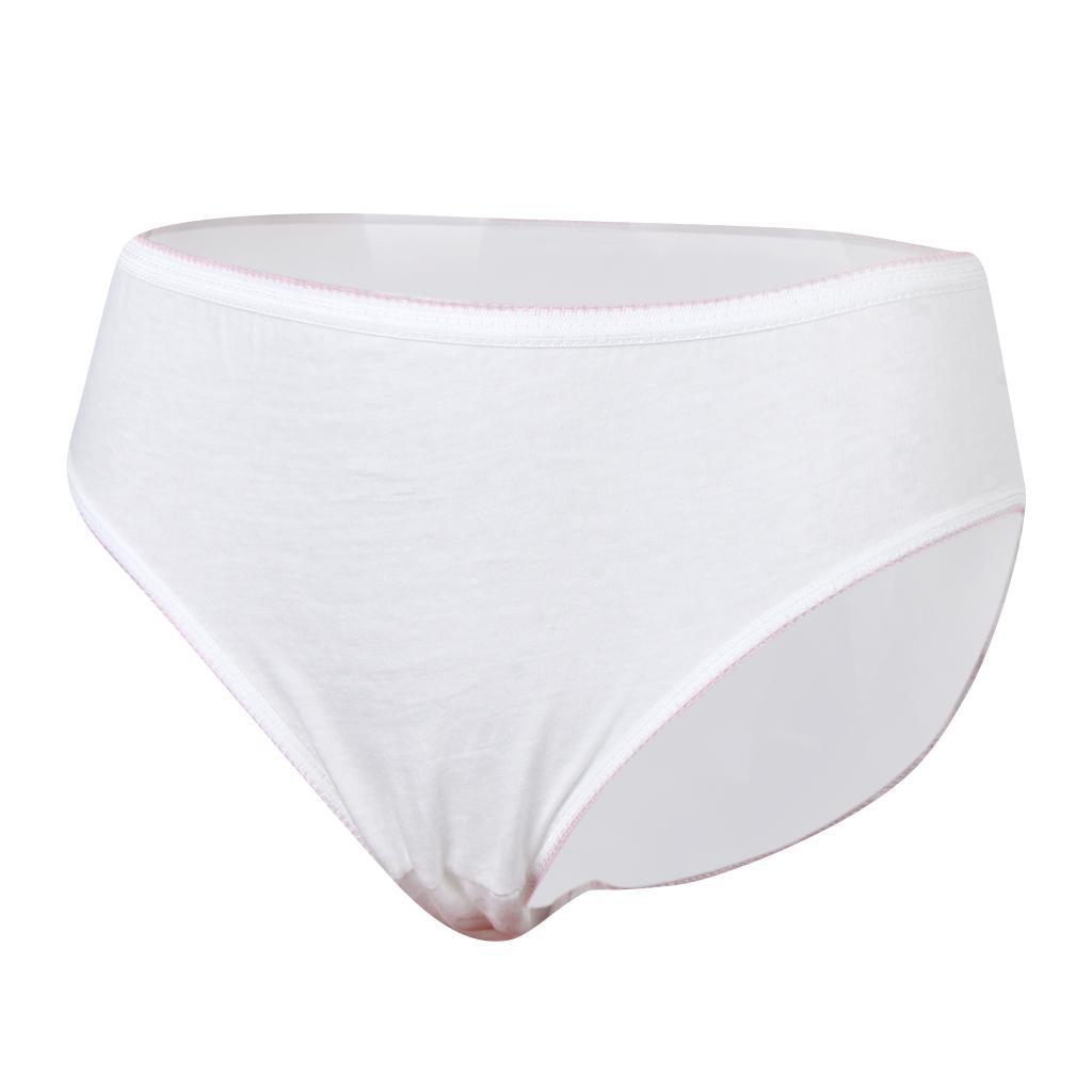 2-3pack Women Cotton Disposable Panties for Travel Postpartum Incontinence
