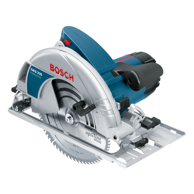 Máy cưa đĩa Bosch GKS 235 turbo - Tặng phụ kiện 1 lưỡi cắt & 1 ray