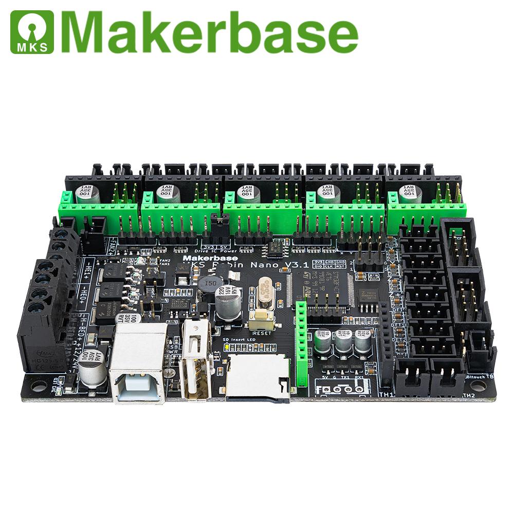 Makerbase MKS Robin Nano V3 Eagle 32bit 168MHz F407 Bảng điều khiển Máy in 3D Bộ phận TFT Màn hình USB in