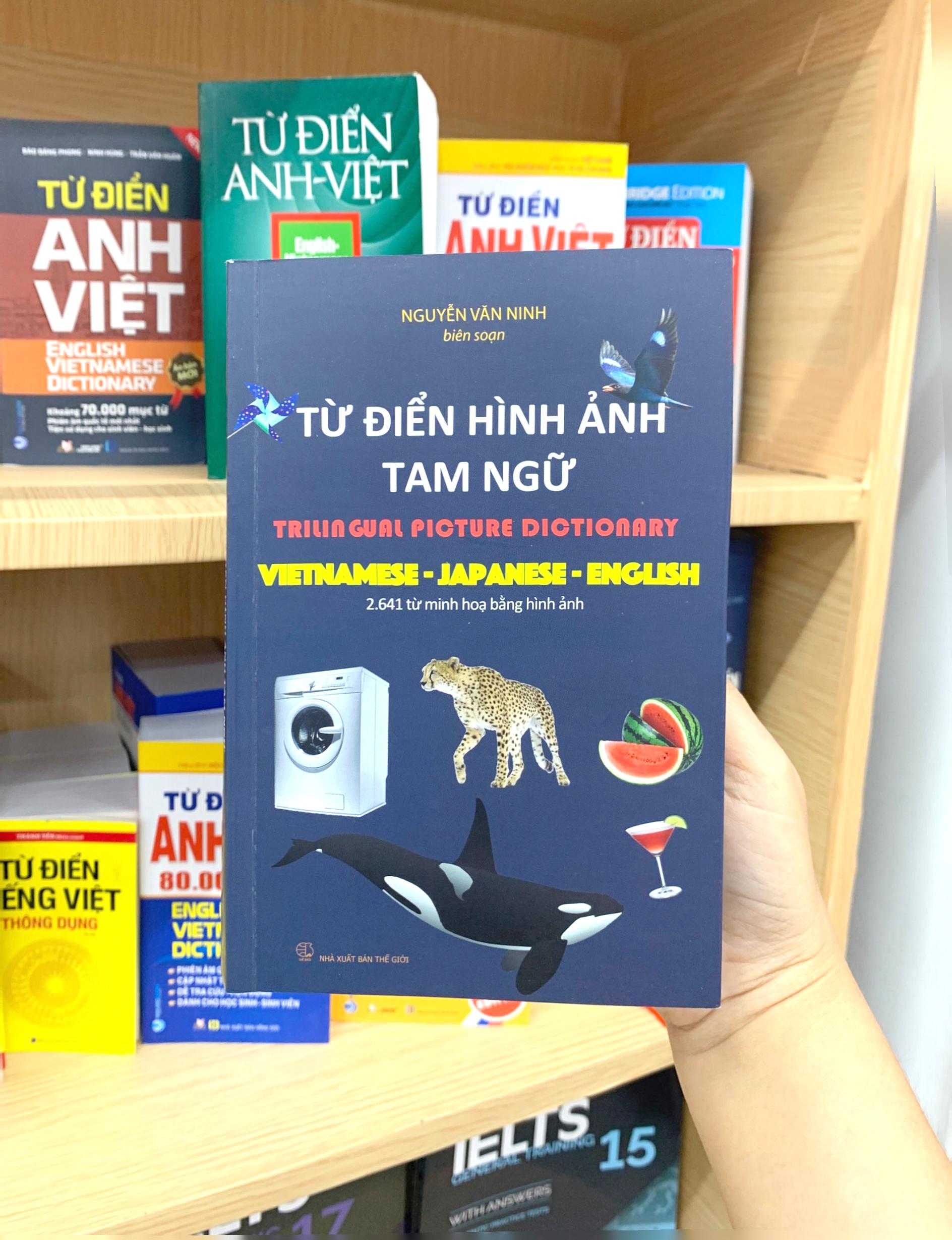 Từ Điển Hình Ảnh Tam Ngữ Nhật - Việt - Anh