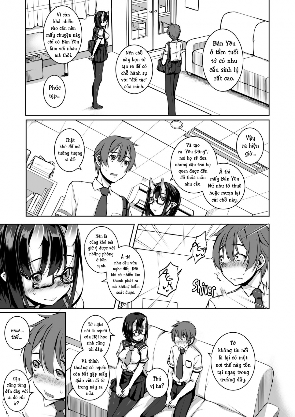 cậu có thích một cô gái dâm đãng như tớ không? chapter 1 4