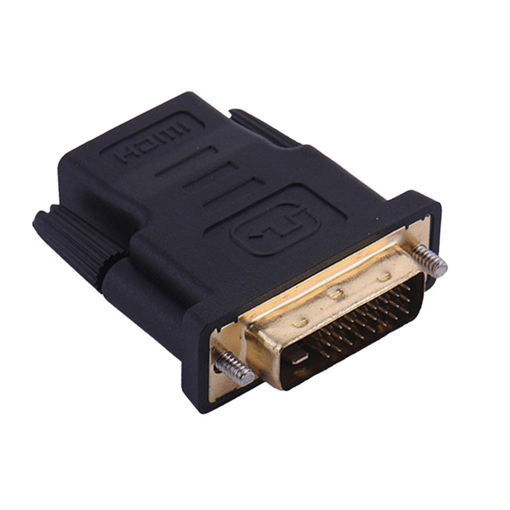 DVI-D Male  to HDMI Female  Adapter Converter for HDTV