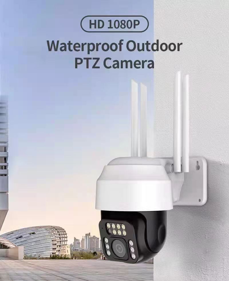 Camera Wifi Yoosee  4.0 Mpx FHD Siêu Nét , Trong Nhà Ngoài Trời Xoay 360° Ăng Ten 4 Râu Xem Đêm Có Màu-Đàm Thoại 2 Chiều-Phát Hiện Chuyển Động Chống Trộm Hàng Nhập Khẩu