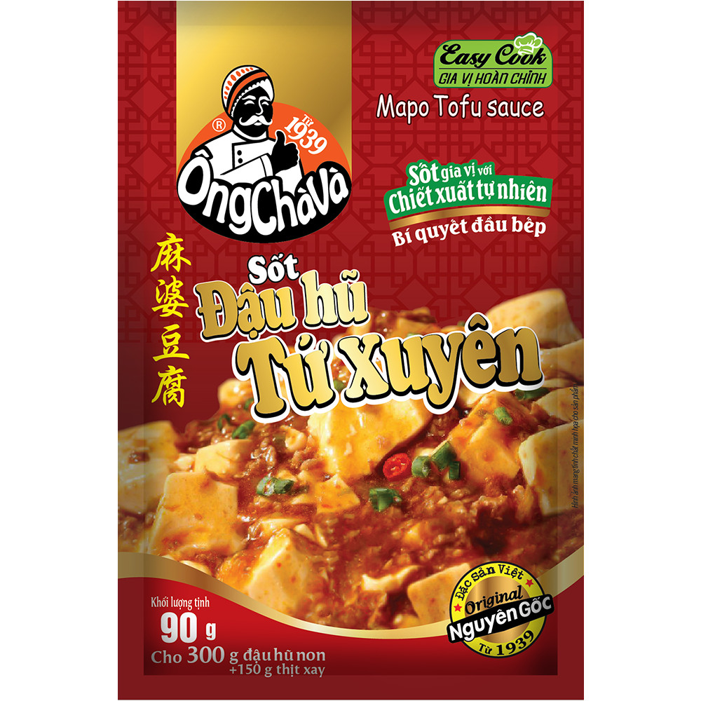 Sốt Đậu Hũ Tứ Xuyên Ông Chà Và 90g (Mapo Tofu Sauce)