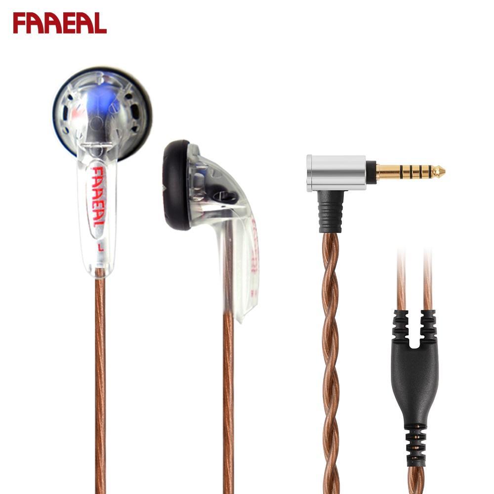 Tai nghe nhét tai FAAEAL giắc cắm tiêu chuẩn 3.5mm 4.4mm 2.5mm tùy chọn