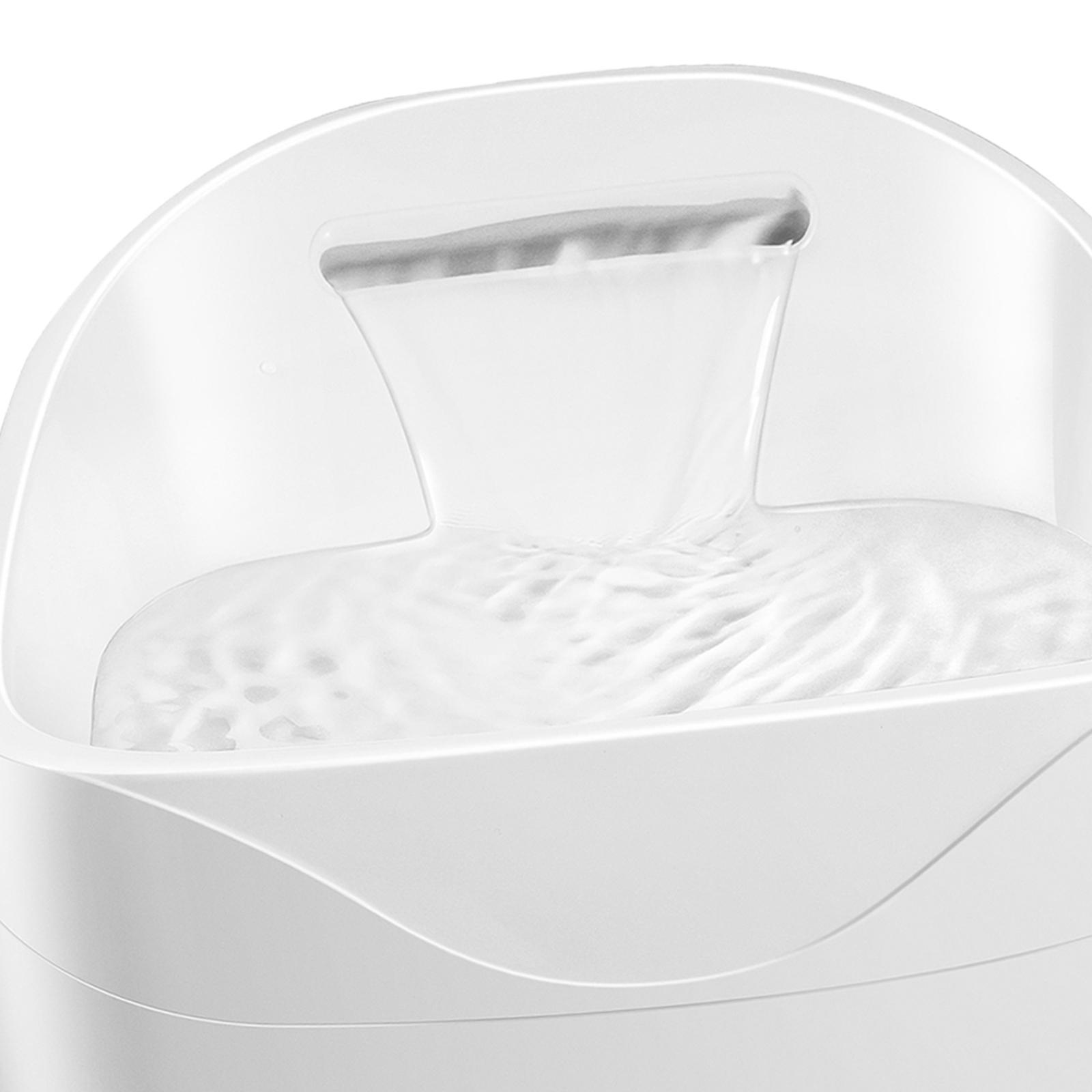 Pet Cat Water Fountain, Silent Water Dispenser Electric Indoor Portable Automatic Pet Waterer, Pets Fountain Drinking Water Bowl for Kitten