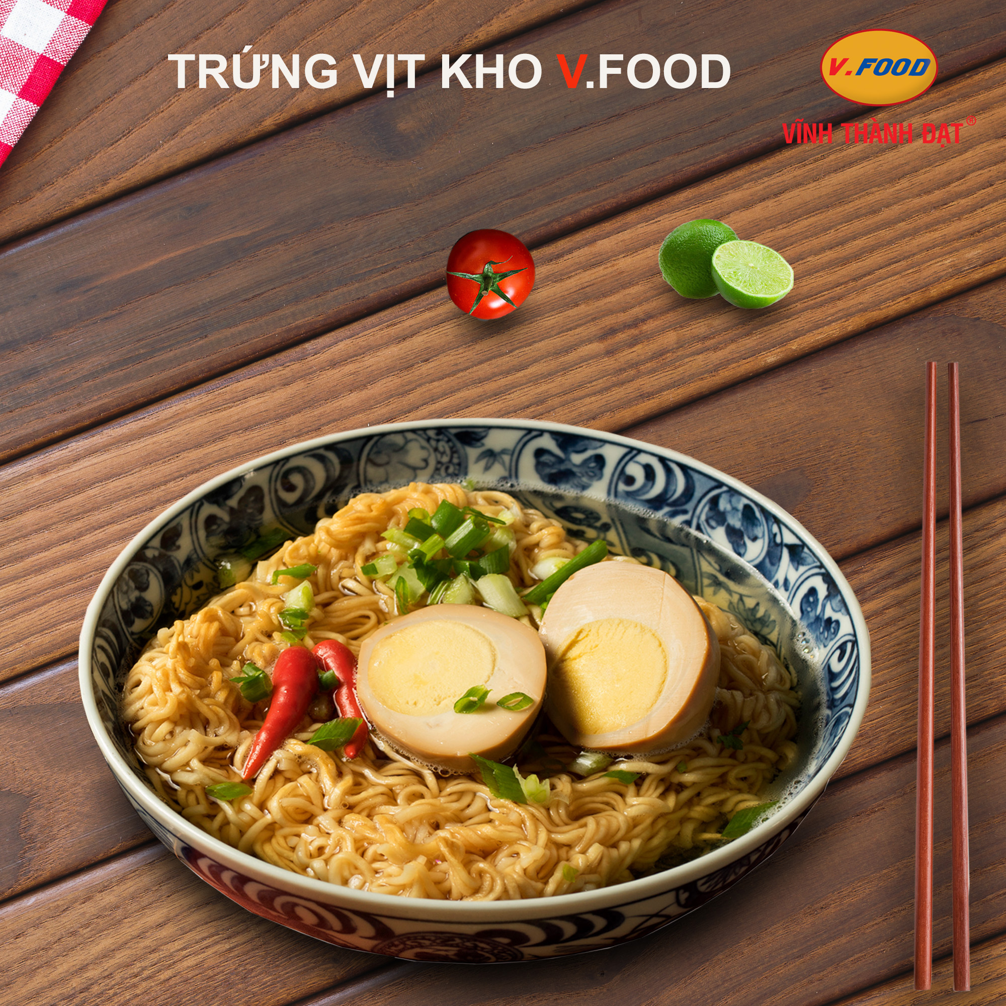 Trứng vịt kho hộp