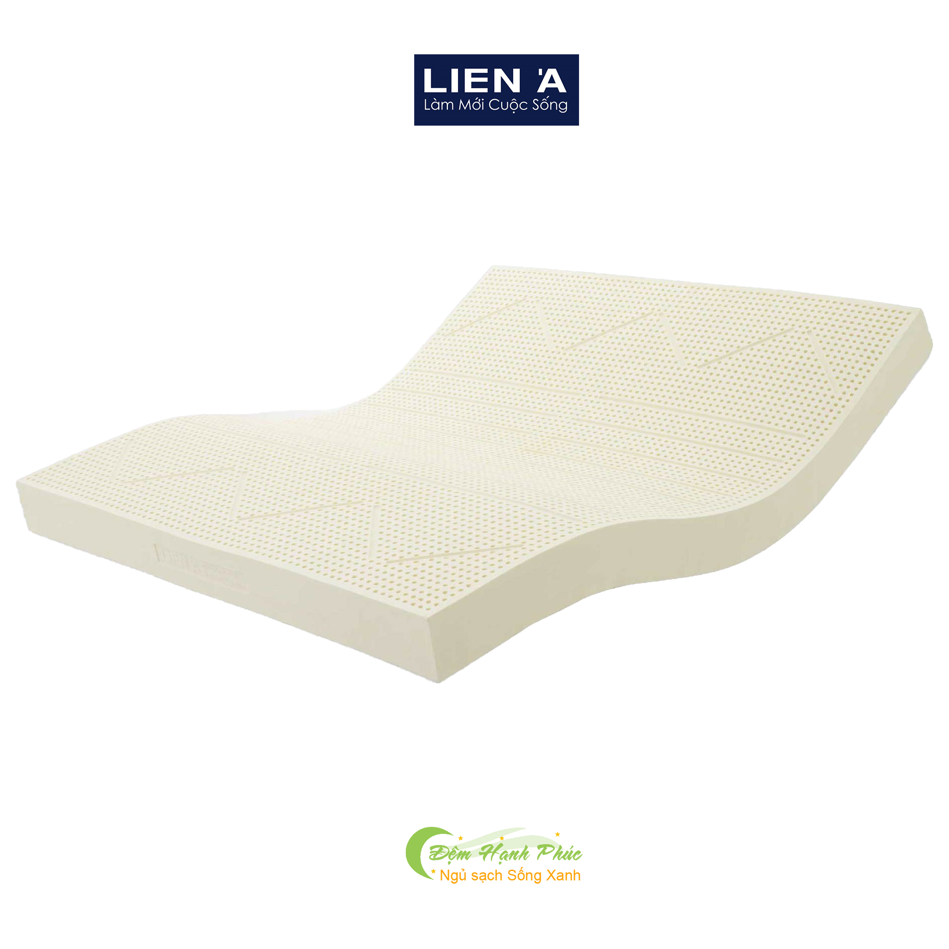Nệm Cao Su Liên Á LaDome Cao 10cm - Giường Đôi - Đệm Cao Su Thiên Nhiên 100
