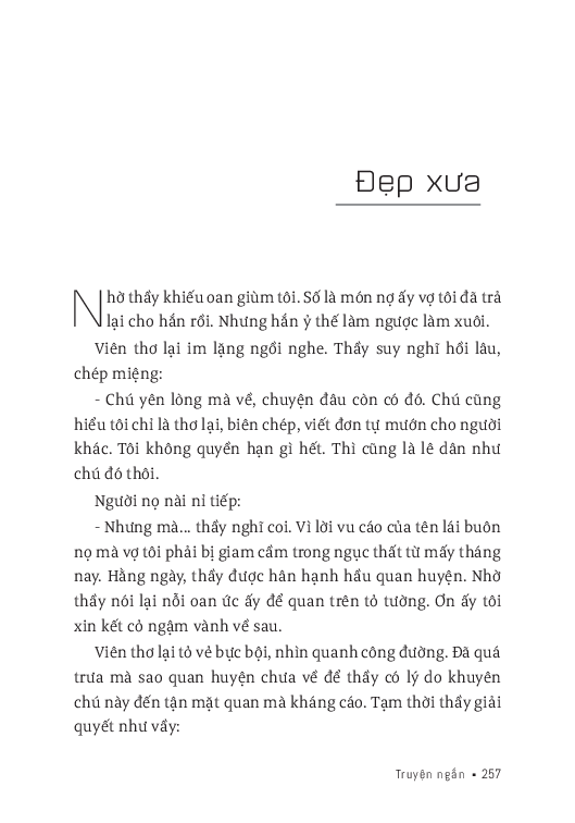 Sách Sơn Nam. Đẹp xưa