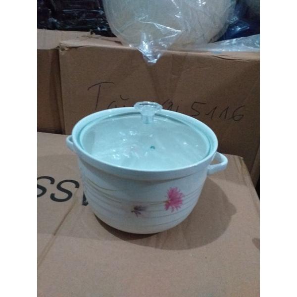 Bát sứ - tô sứ đựng cơm canh nắp thủy tinh loại to đại chịu nhiệt tốt