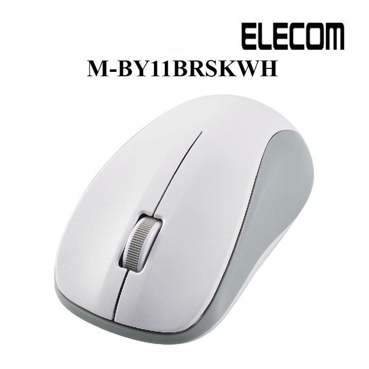 Chuột không dây kết nối bluetooth yên tĩnh có công nghệ IRLED ELECOM M-BY11BRSK - Hàng chính hãng