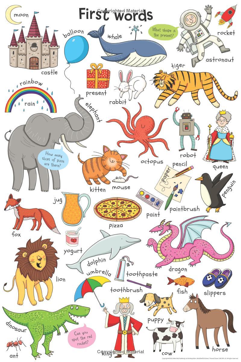 Sách ngoại văn: First Words And Numbers