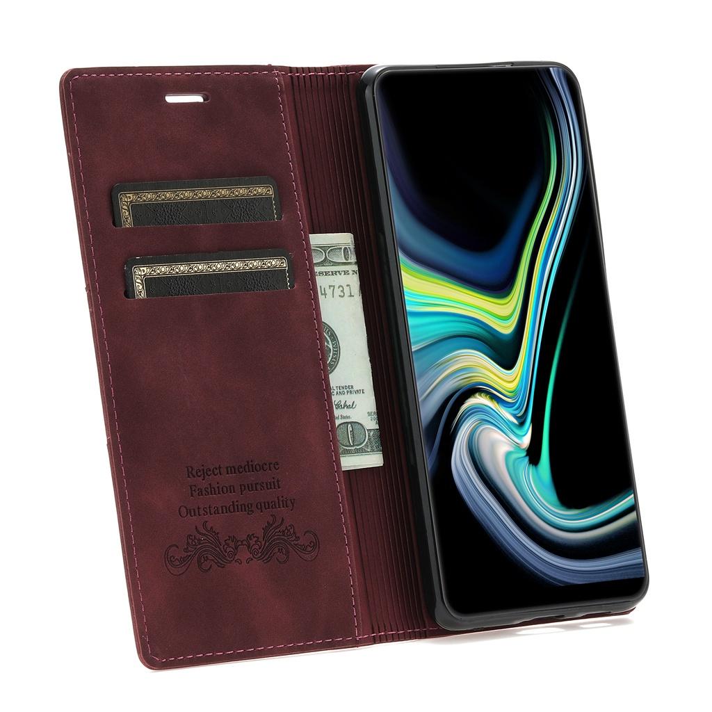 Ốp lưng điện thoại dạng ví da lật dành cho Apple iPhone 13 Mini 13 Pro Max