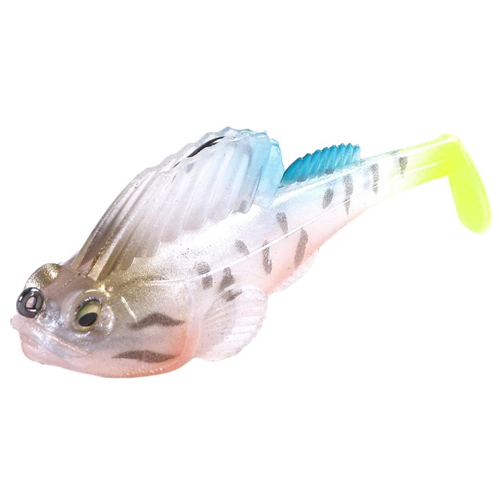 Soft Lead Fishing Lures Sinking Swimbaits T Tail Casting Lures