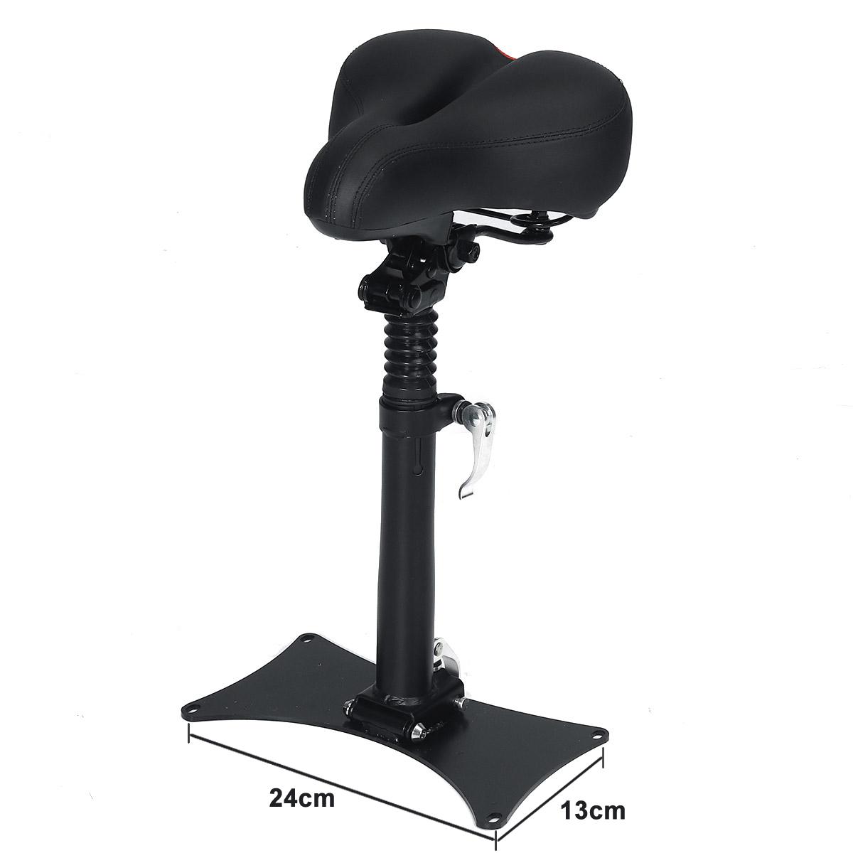 Ghế xe tay ga điện Ghế Yên Chuyên nghiệp Khí khốc 43-60cm có thể điều chỉnh sốc cao Ghế Ghế Ghế Ghế cho Laotie ES Màu sắc: Đen