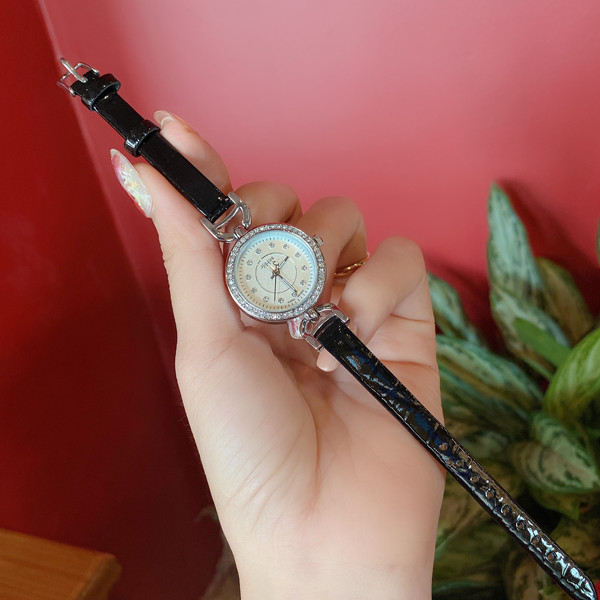 Đồng Hồ Julius Hàn Quốc JA-846 nhỏ xinh dây da