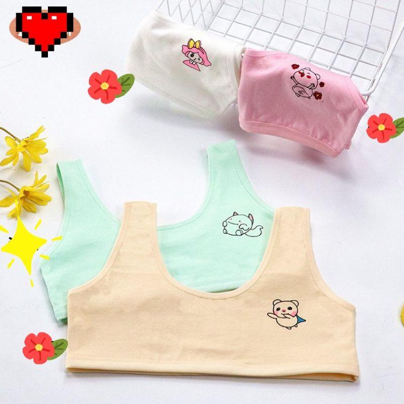 Áo lót bé gái không đệm, bra học sinh