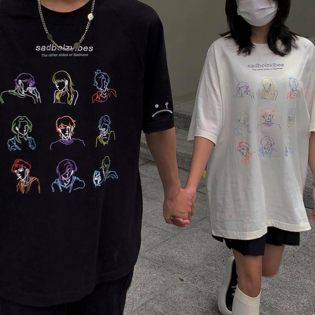 Áo Thun Local Brand Sadboiz Bunny & Bear Nam Nữ Unisex Full Mạc