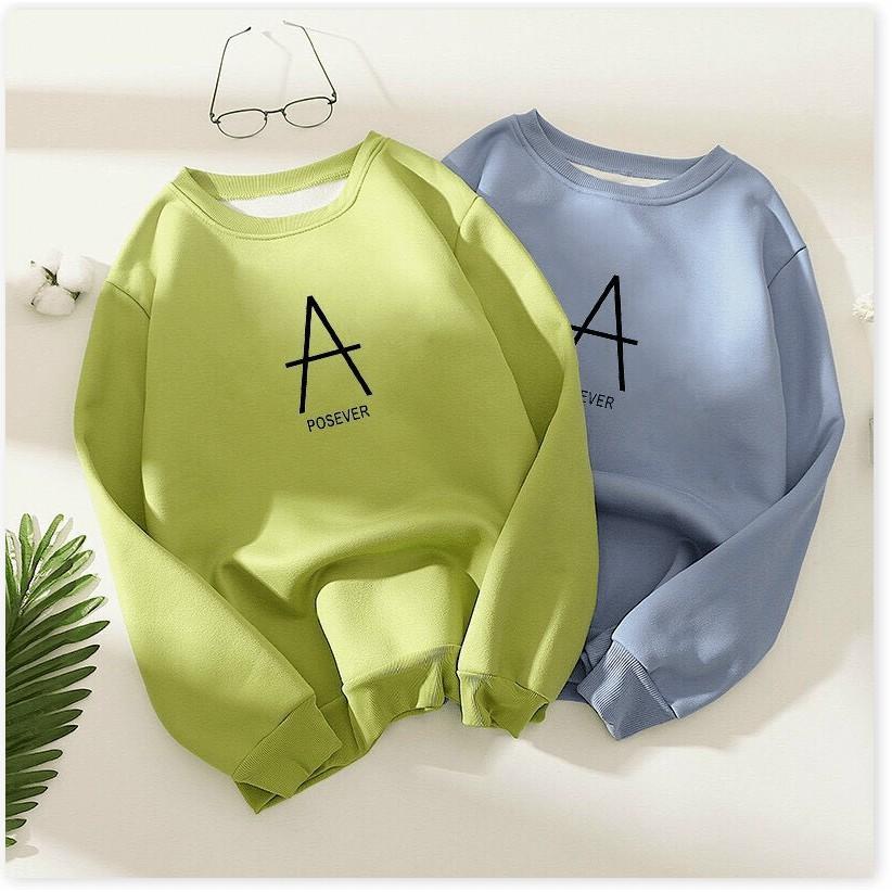 Áo khoác nỉ cổ tròn Posever cực đẹp , phong cách hàn , 2021 THỜI TRANG LANO STORE