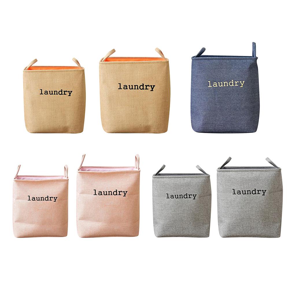 Children Kid Toys Clothes Storage Basket Hamper Laundry Organizer