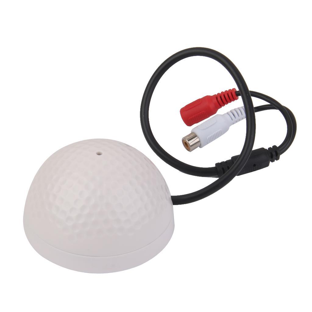 High Sensitive Microphone Audio/Sound Monitor CCTV Security Camera