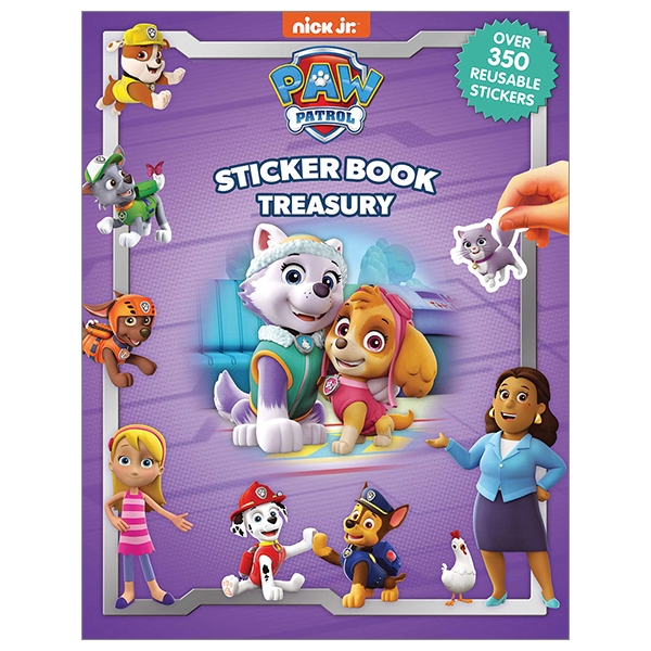 Nick Paw Patrol Girls Sticker Book Treasury