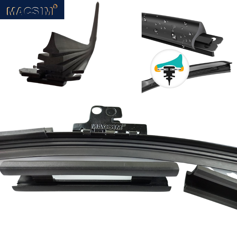 Combo gạt nước mưa ô tô Nano Silicon Macsim cho xe Ford Mondeo 2009-2014