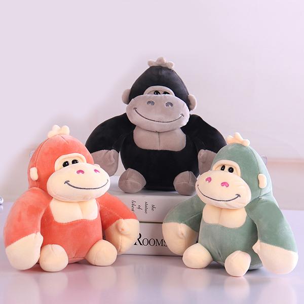 Gấu Bông Khỉ King Kong (25 Cm) Gb227 (Tặng 1 Miếng Che Mắt Đi Ngủ Gấu Trúc Panda)