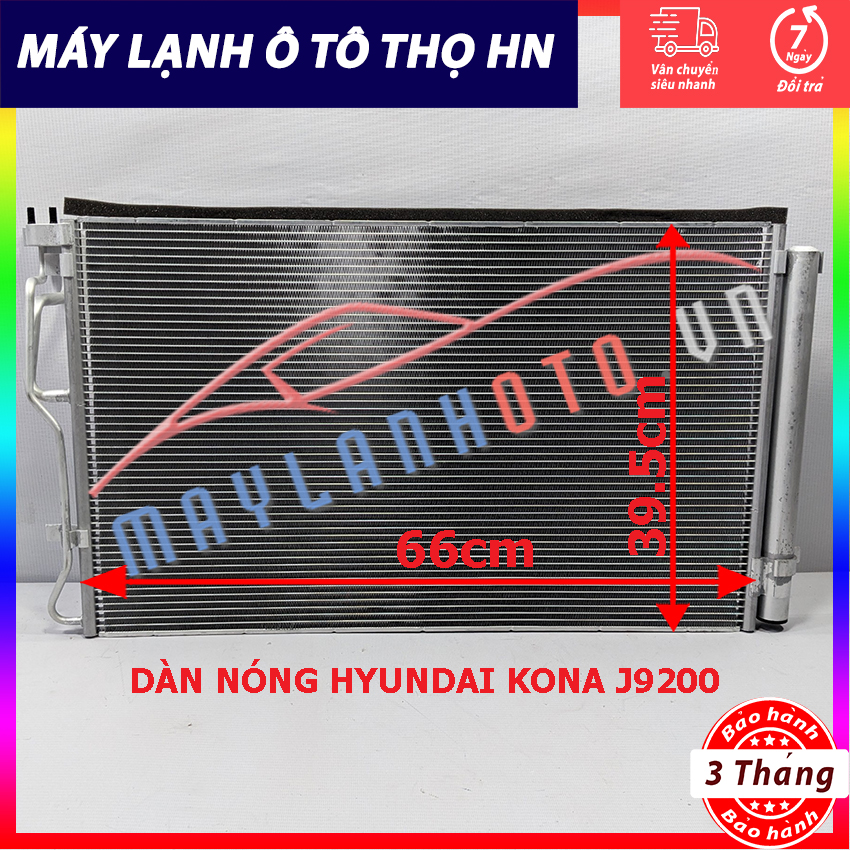 Dàn (giàn) nóng Hyundai Kona Hàng xịn Hàn Quốc (hàng chính hãng nhập khẩu trực tiếp)