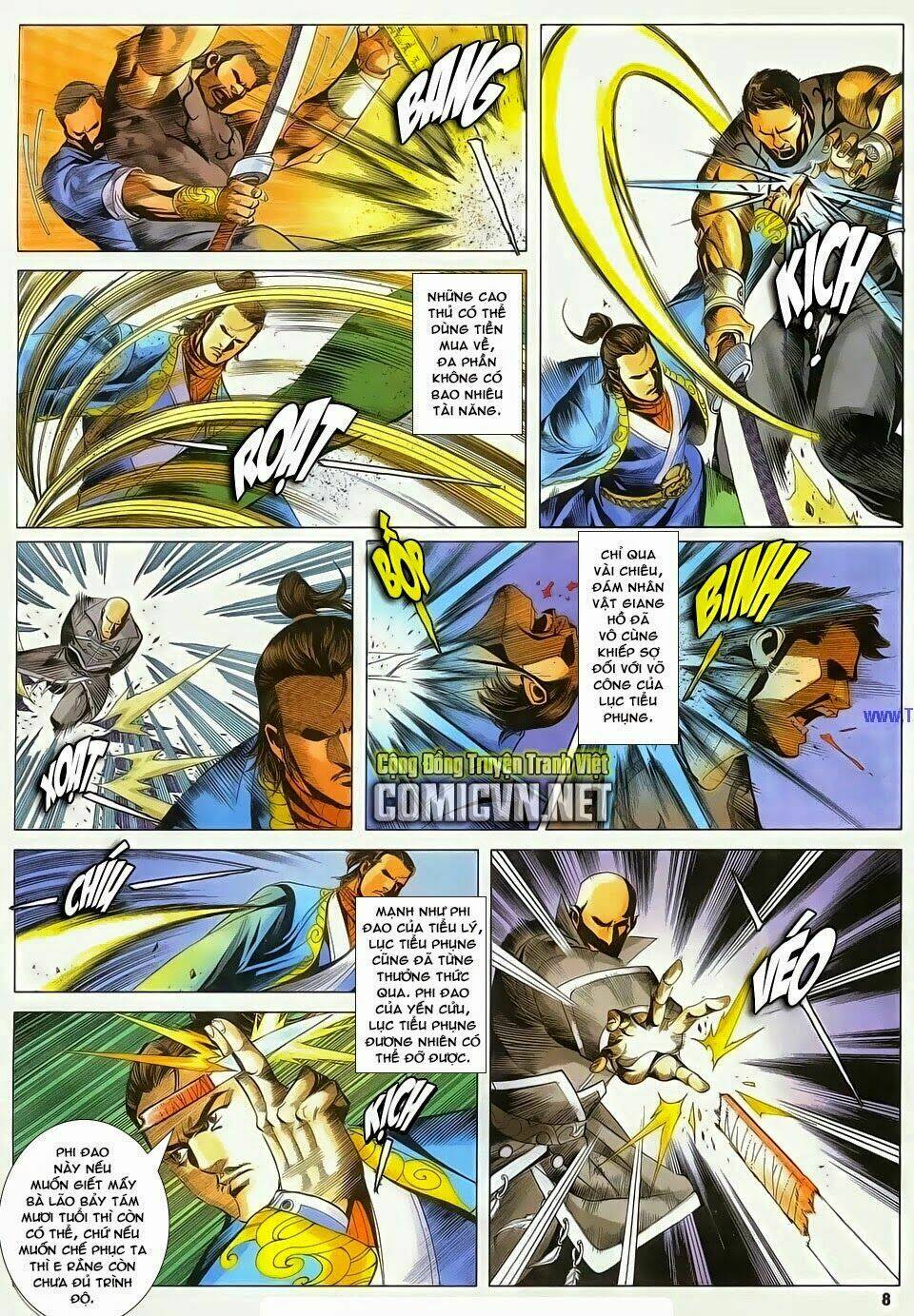 cổ long quần hiệp chapter 83 8